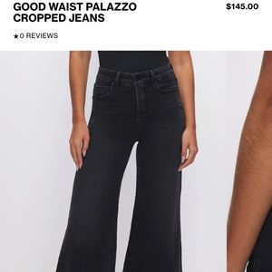 Good American Palazzo Jeans Sz 26